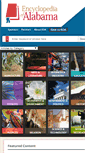 Mobile Screenshot of encyclopediaofalabama.org
